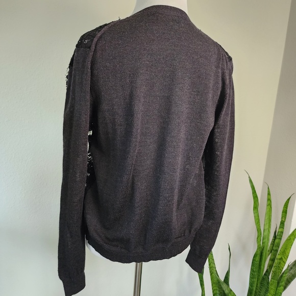 RARE Lanvin Wool Button Up Cardigan "Les 10 Ans" Commemorative Label Size XS - Picture 8 of 9